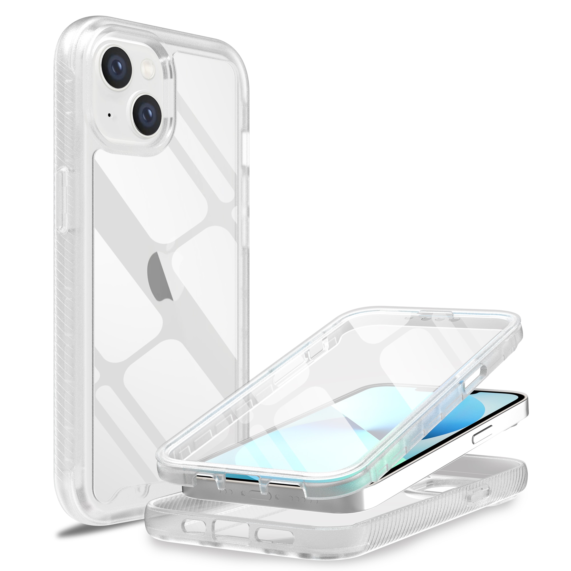 Full Protection Case iPhone 13 Gennemsigtig