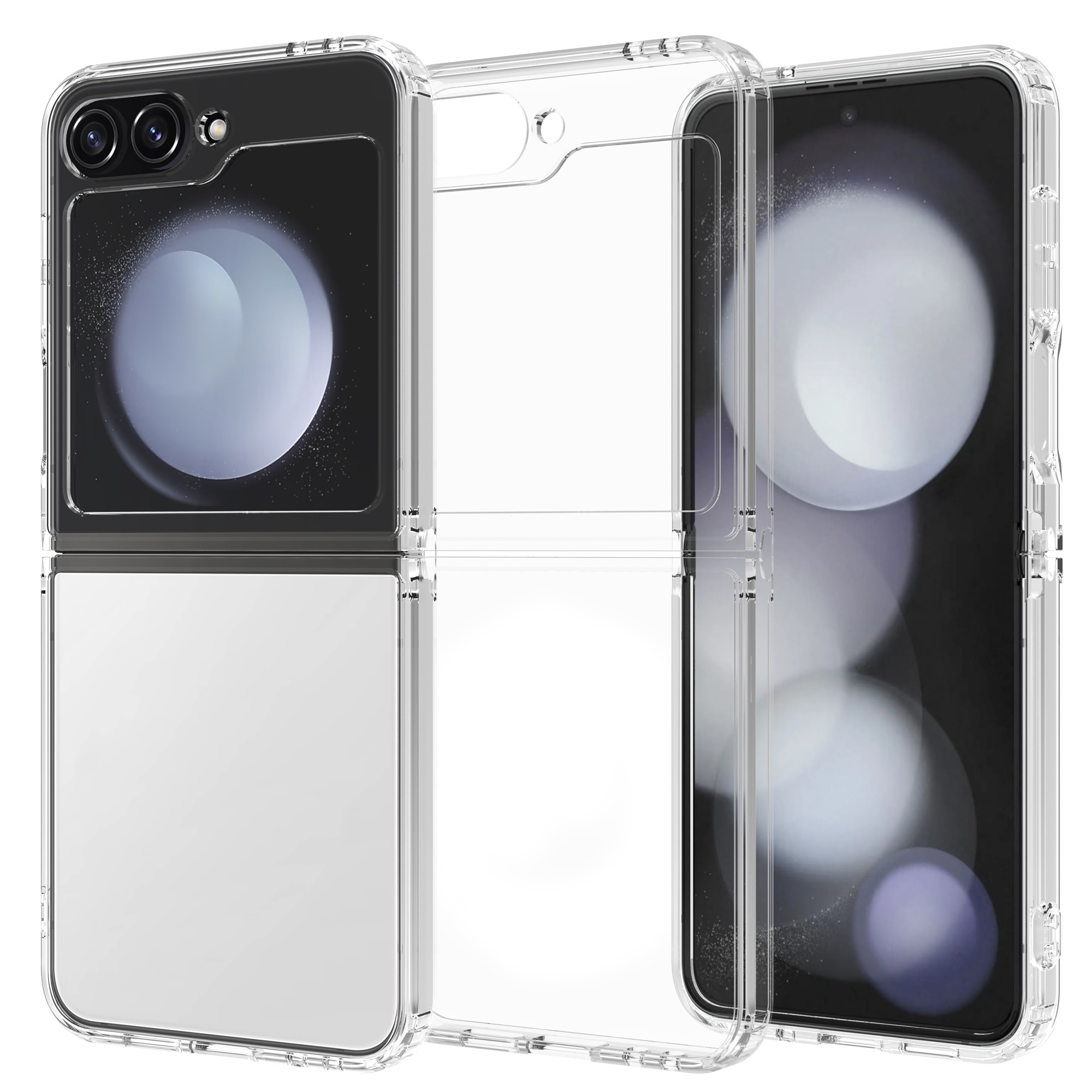 Hybridcover Samsung Galaxy Z Flip 6 gennemsigtig
