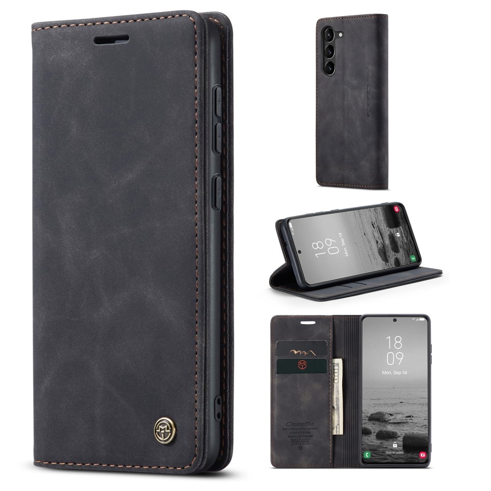 Slim Pung Etui Samsung Galaxy S23 Sort