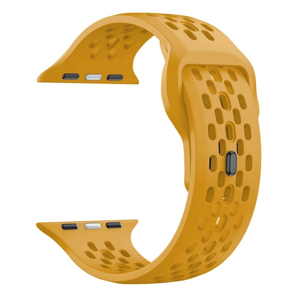 Silikonearmbånd Sport Apple Watch Ultra 49mm 2nd Gen Gul