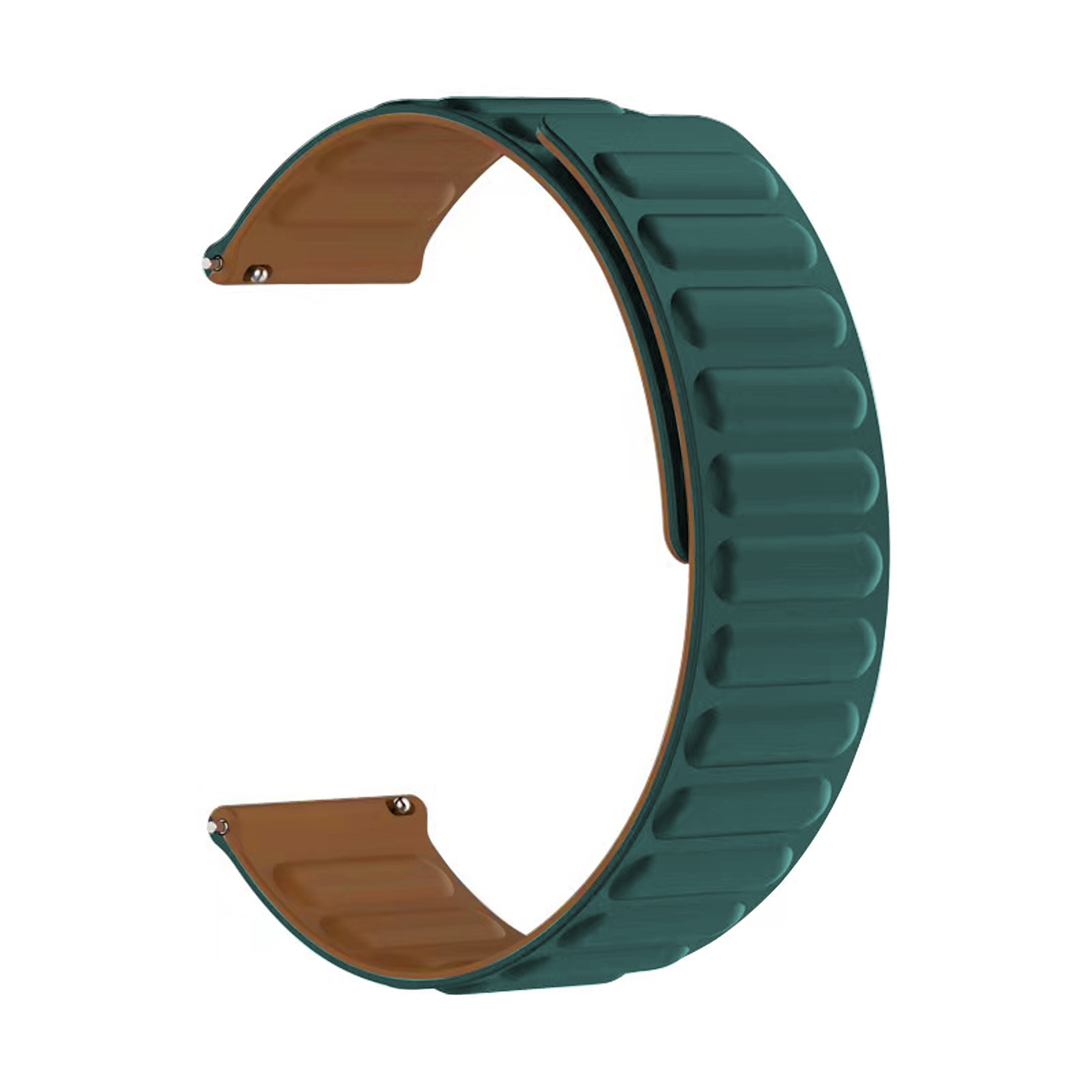 Magnetisk Silikonearmbånd Samsung Galaxy Watch 6 44mm grøn