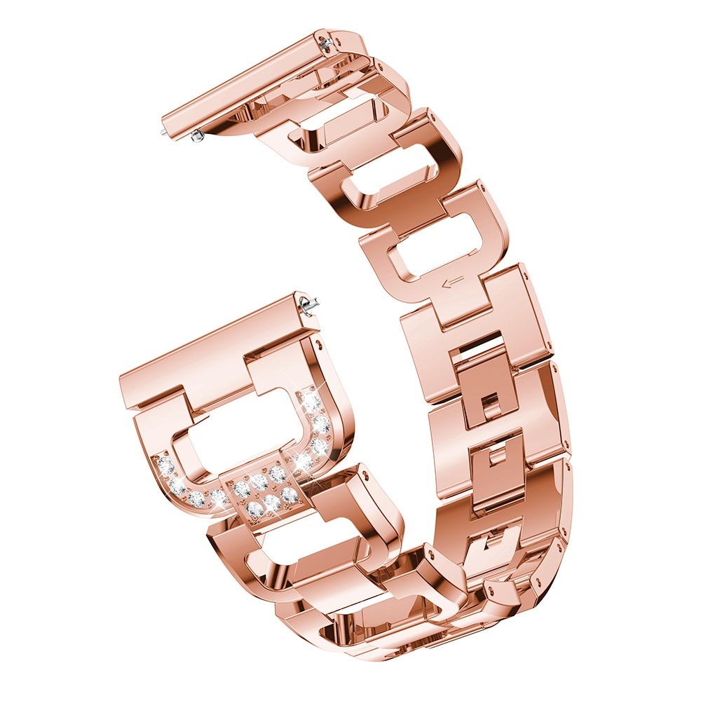 Rhinestone Bracelet Huawei Watch GT 4 46mm Rose guld