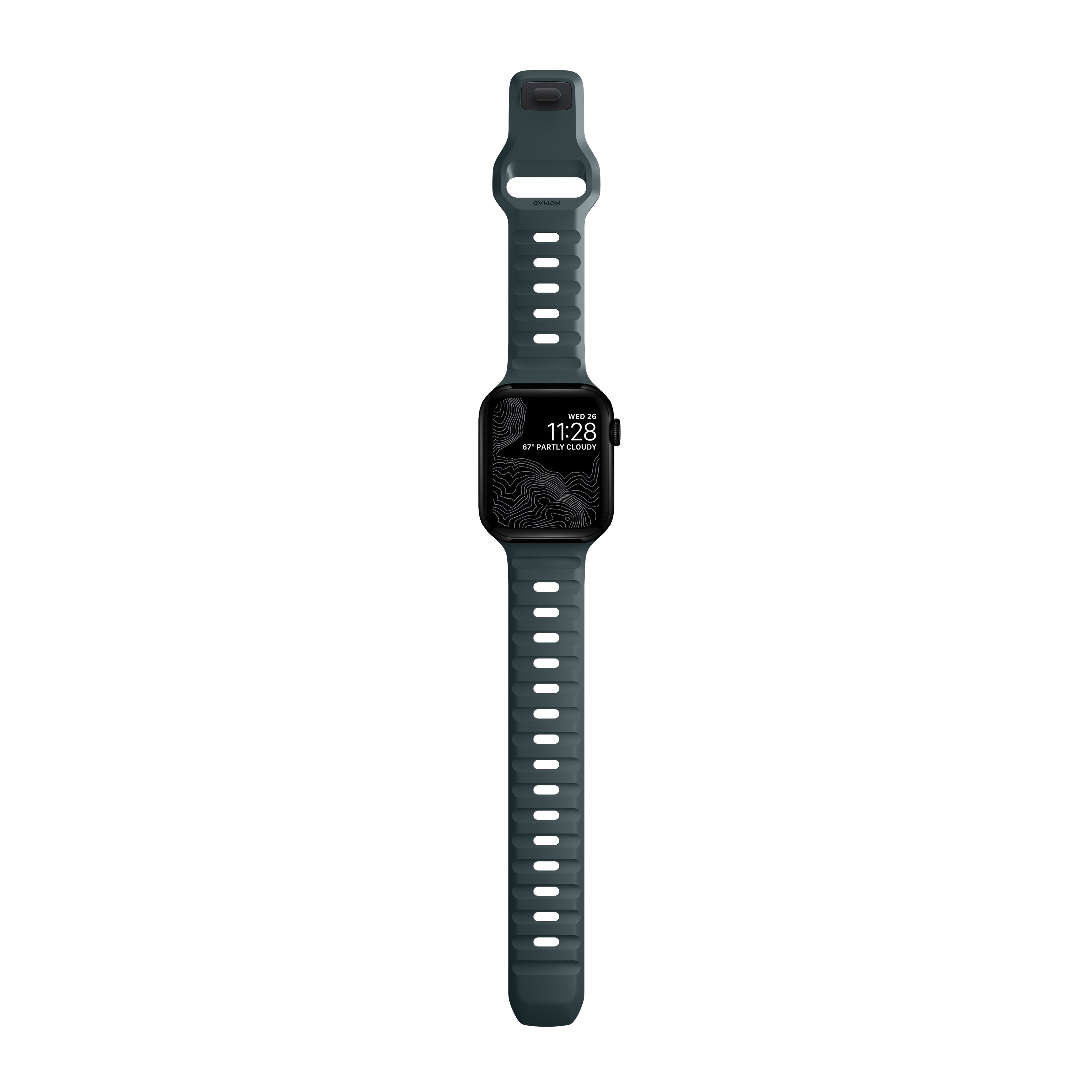 Apple Watch Series 10 42mm Sport Band Marine Blue