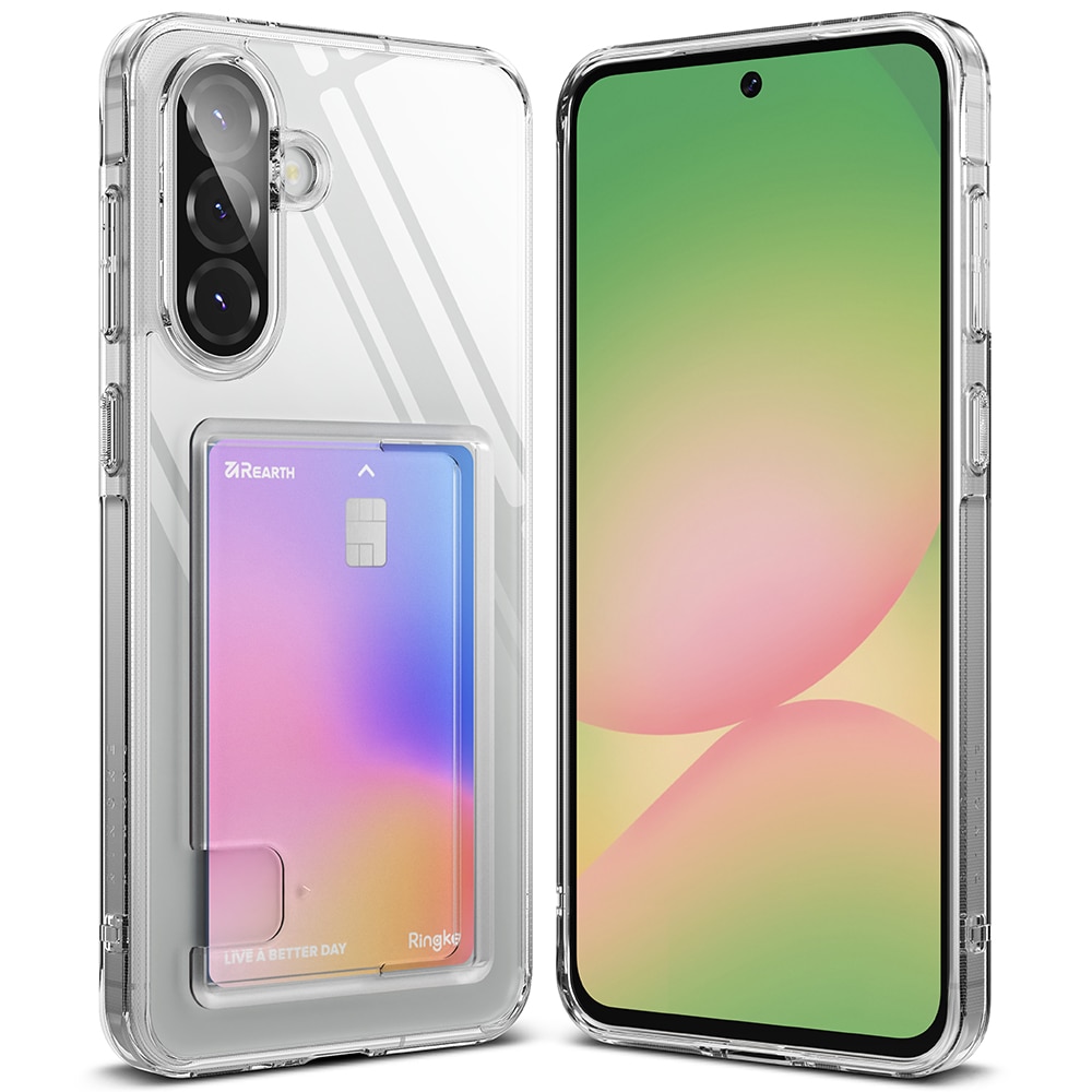 Fusion Card Case Samsung Galaxy A36 Gennemsigtig