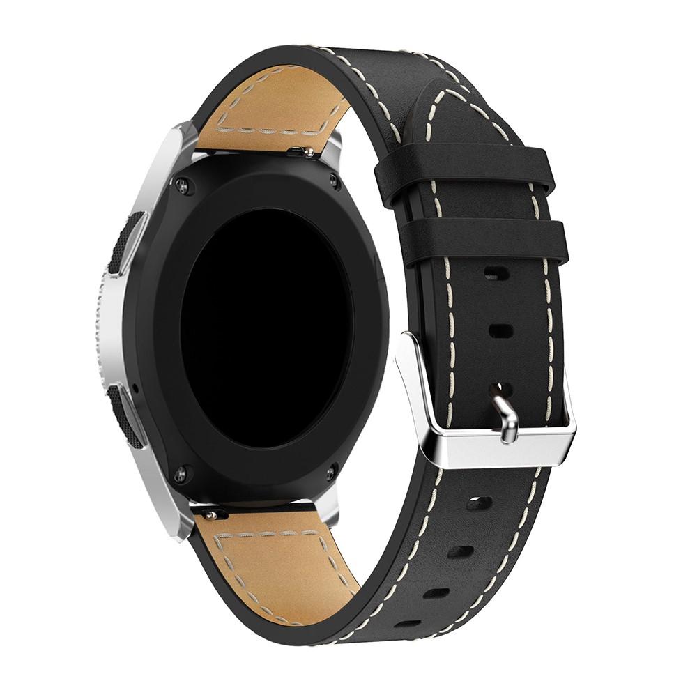 Læderrem  Huawei Watch 4 Sort