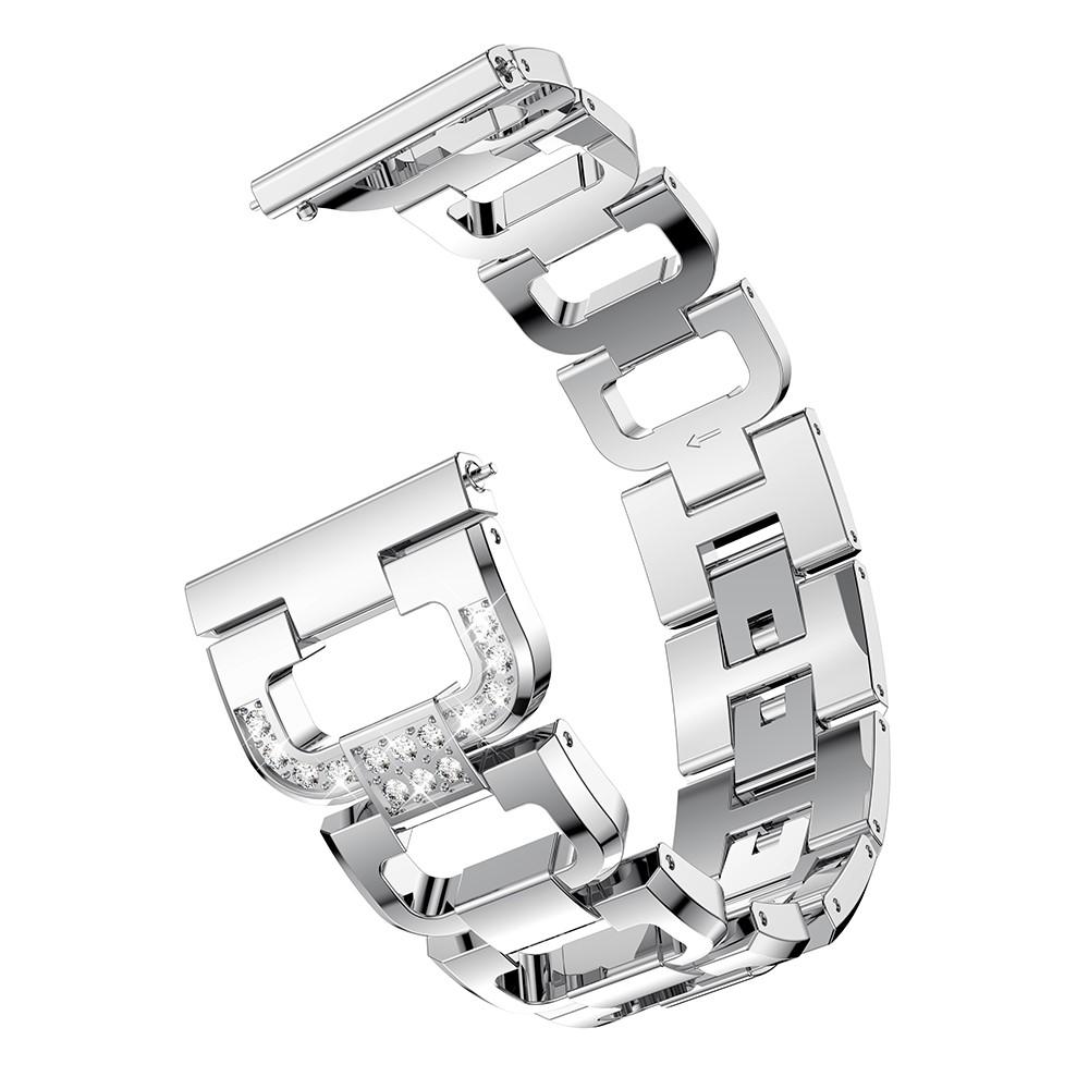 Rhinestone Bracelet Huawei Watch GT 2 46mm/Watch GT 2e/Watch GT Sølv